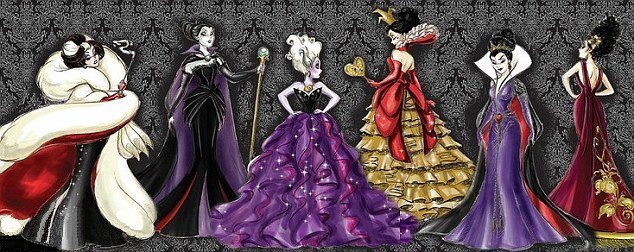 Disney Villains Varnish Collection