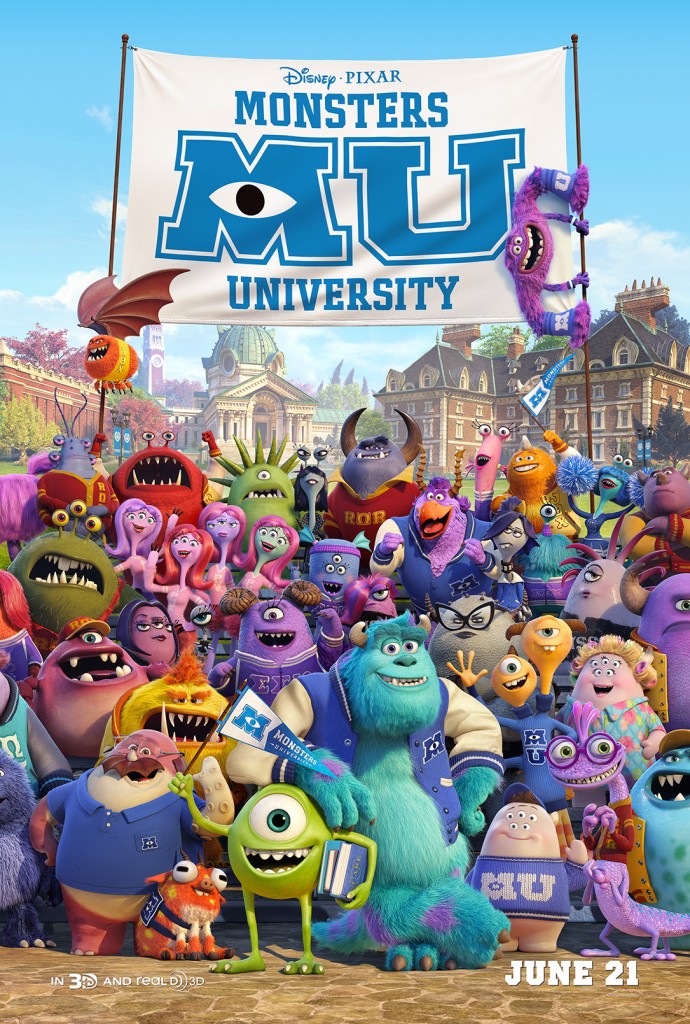 New Monster’s University&nbsp;Poster