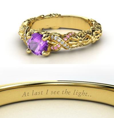 Disney Princess Engagement Rings!
