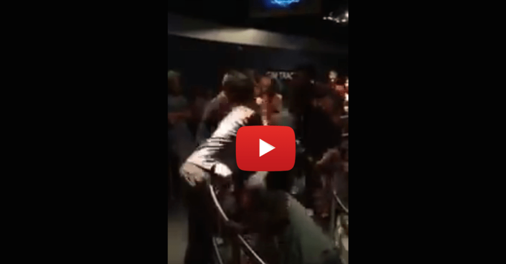 It wasn’t a world of laughter as these three women brawl while in line at Disney as little kids&nbsp;watch